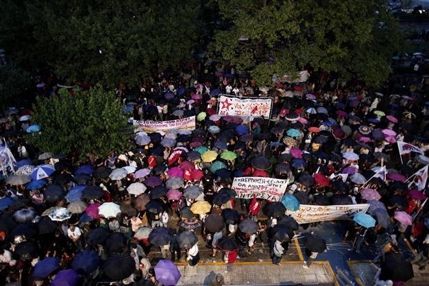 Greece hit with general strike amid fury over state TV closure