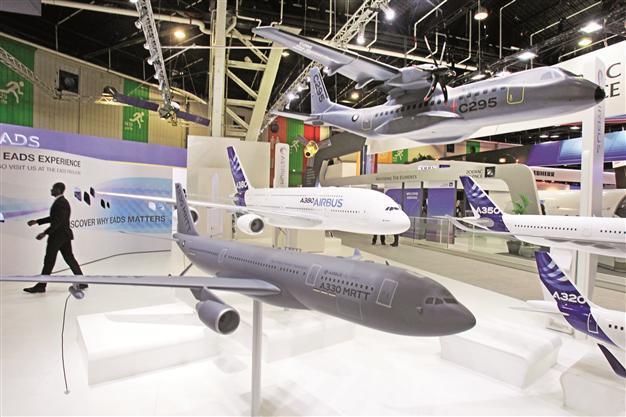 Wide-body jets, huge deals dominate Air Show in Paris