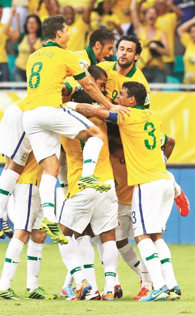 Brazil one step behind, aware of Uruguay heat