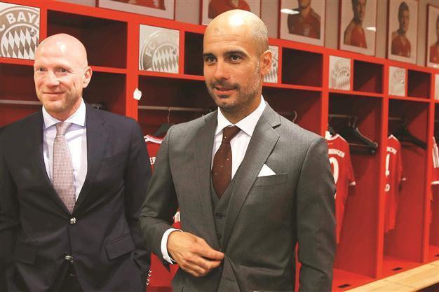 Guardiola gets down to business at Bayern Munich
