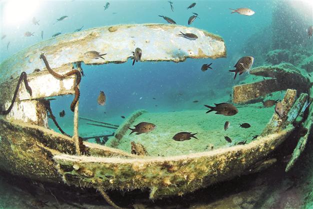 Diving fans rush to Antalyas Kekova to discover underwater beauties