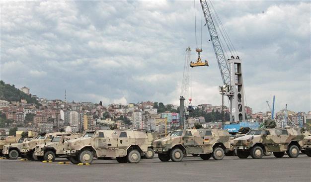 Turkeys Trabzon becomes transfer center for Germans’ Afghan equipments