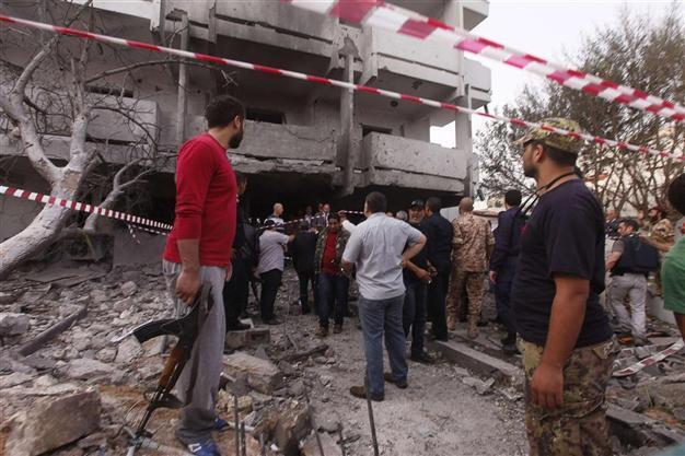 French embassy in Libyas Tripoli bombed, 2 injured