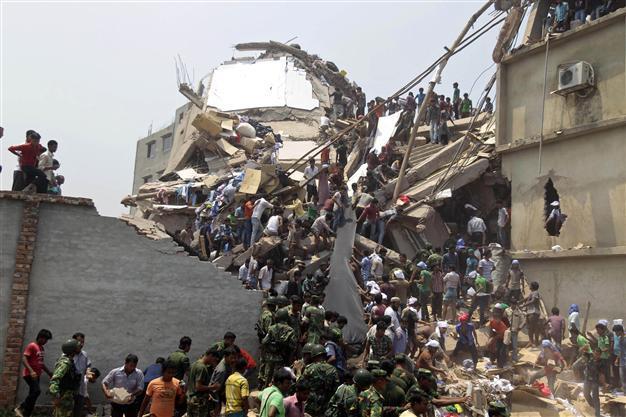113 killed as Bangladesh building collapses