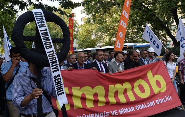 NGO members march against government bill to sideline chambers in urban planning