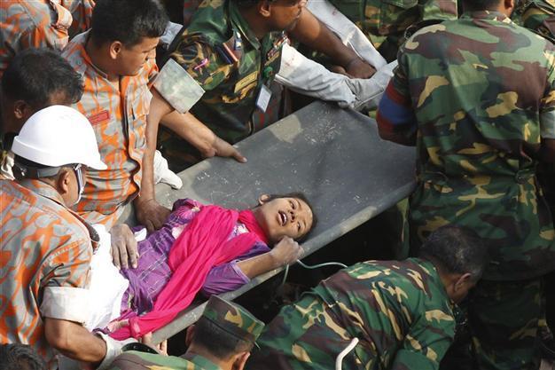 Woman rescued alive after 17 days as Bangladesh death toll passes 1,000