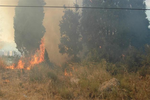 Fire breaks out at Ankara military post