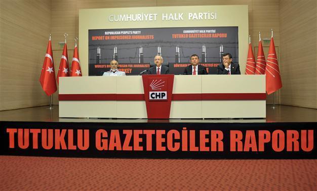 64 journalists under arrest, Turkish main opposition announces