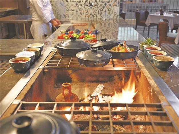 Ramadan meal at Grand Hyatt Hotel