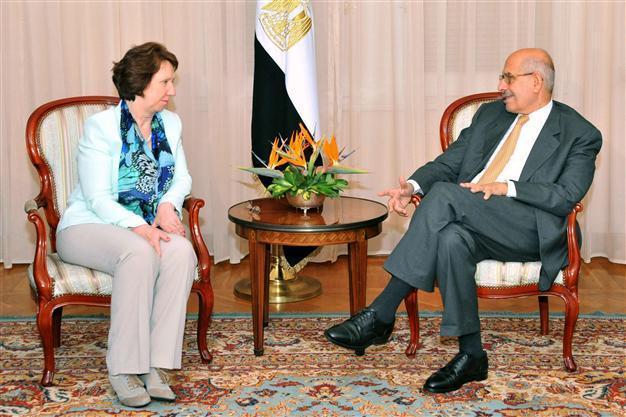 EUs foreign policy chief regrets not seeing Morsi, urges release in Egypt trip
