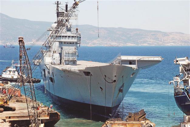 UK warship carved up in Izmir