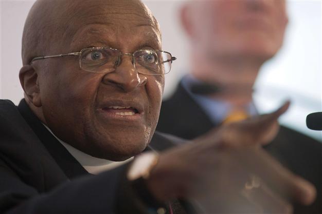 I would not worship a homophobic God, South Africas Tutu says