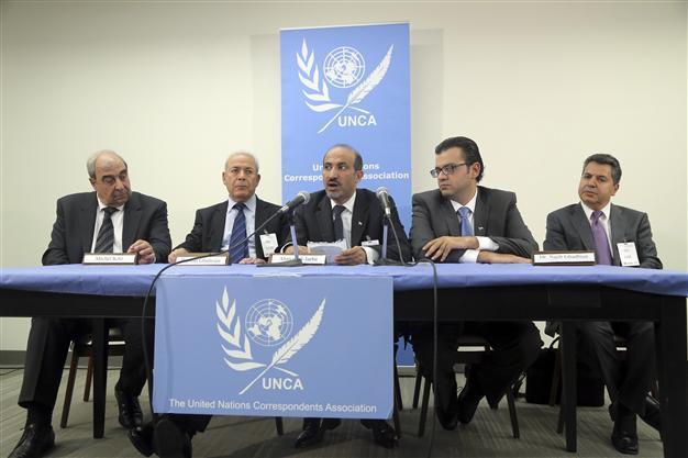 Syria rebels meet UN Security Council, urge Russia to end al-Assad support