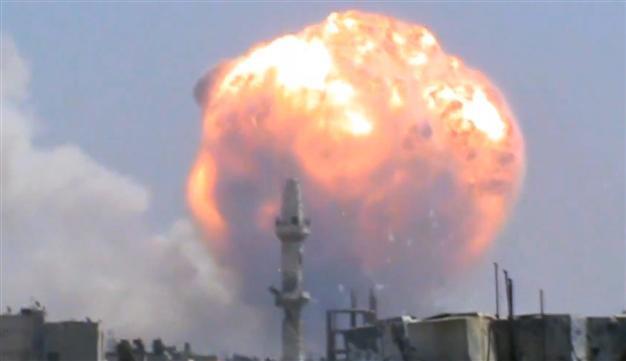 Ammo dump blast kills at least 40 in Syrias Homs