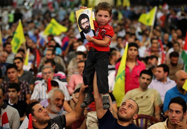 Hezbollah chief makes rare appearance at Beirut rally to mark Quds Day