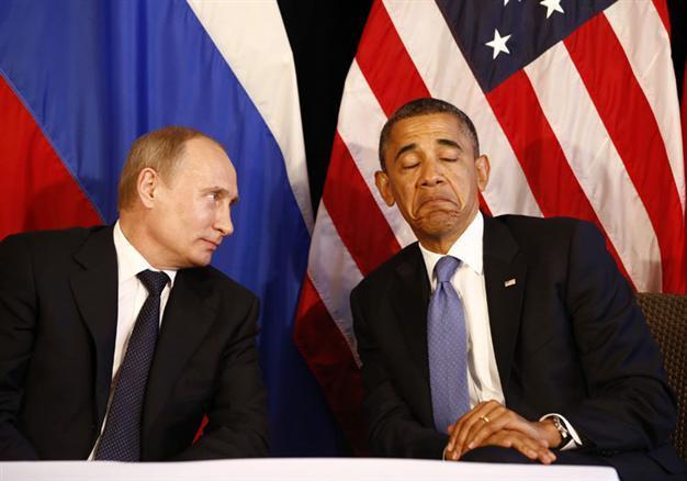 Obama denies bad relationship with bored kid Putin