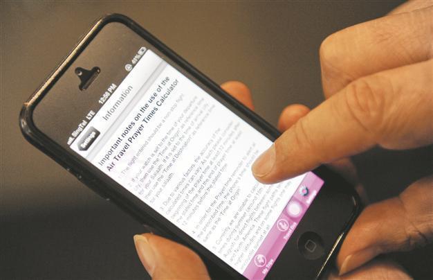 Firm launches an app for Muslims