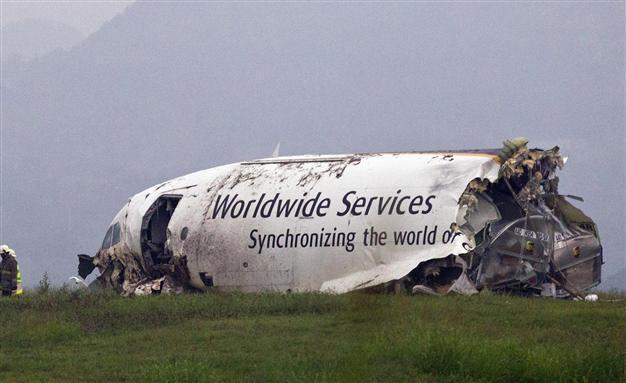 Cargo plane crashes in US state of Alabama