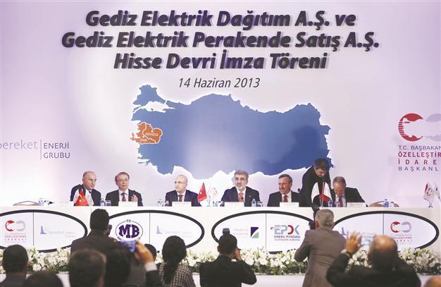 Power distribution company privatized