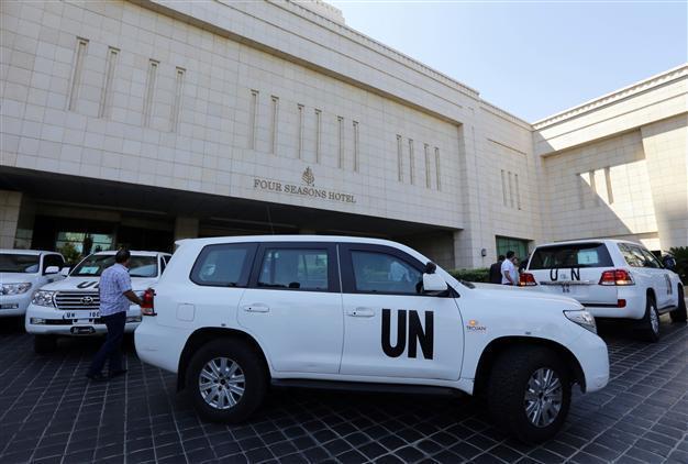 UN chemical weapons inspectors arrive in Syria