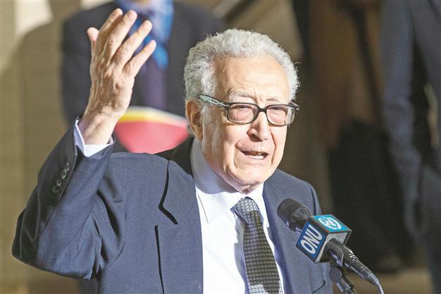 Syria conflict biggest threat to world peace: Brahimi