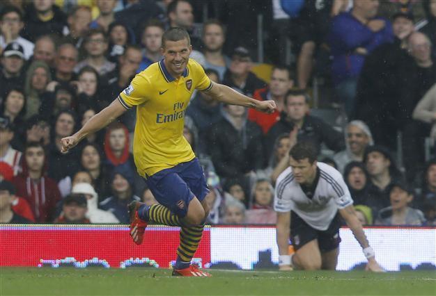 Wenger thrilled to see Podolski among goals