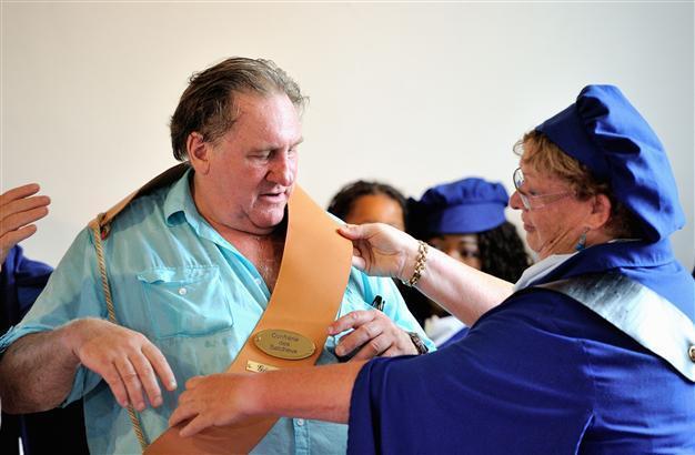 Belgium makes Depardieu honorary citizen