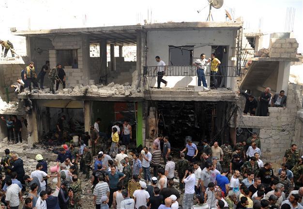 Suicide bombing in Damascus Christian area kills 4: TV