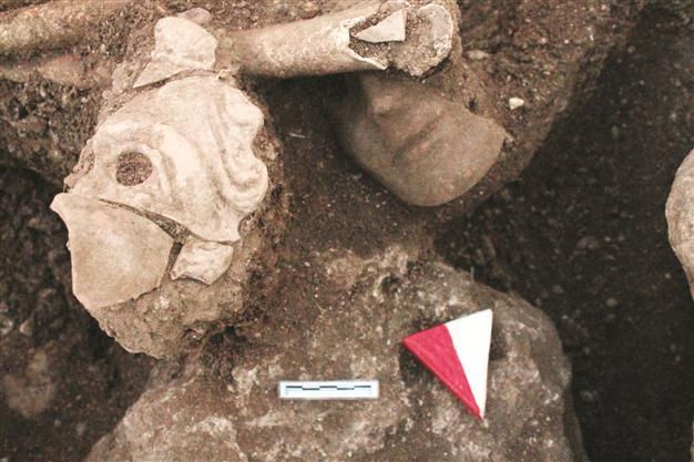 2,000-year-old ancient skeleton mask discovered in Turkey