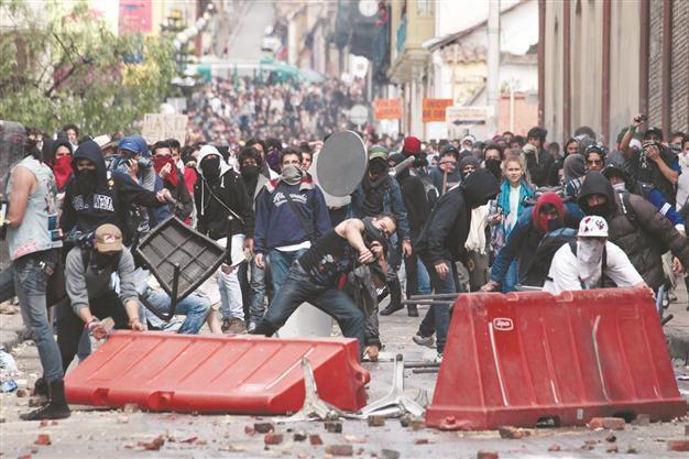 Colombia farm protests reach Bogota