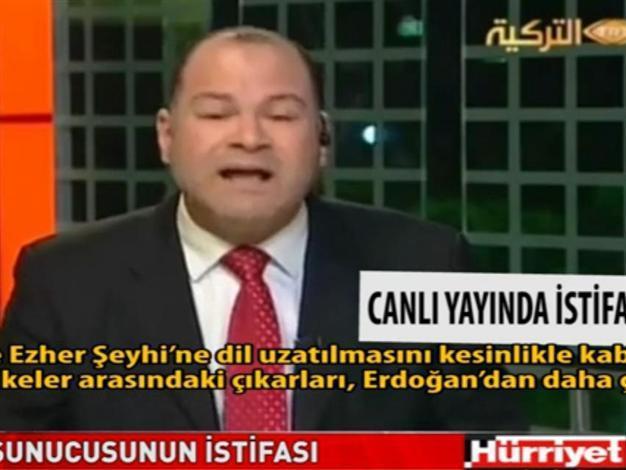 TRT Arabic news presenter resigns, slamming PM Erdoğan during live program