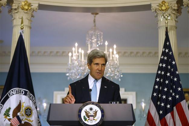 US Secretary of State Kerry says world cannot let al-Assad get away with chemical attack