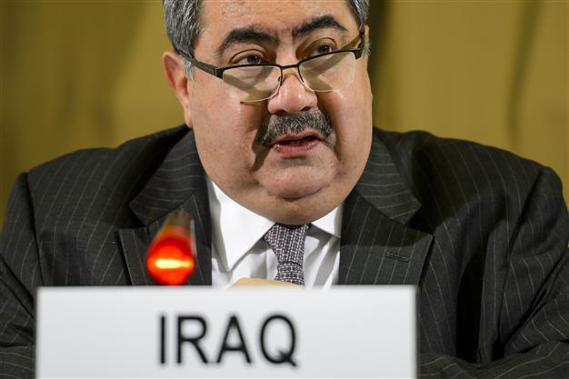 Iraq foreign minister says cant stop Iran arms flights to Syria