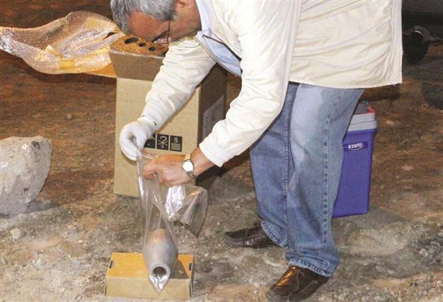 Rocket-head like object found in car in Turkey
