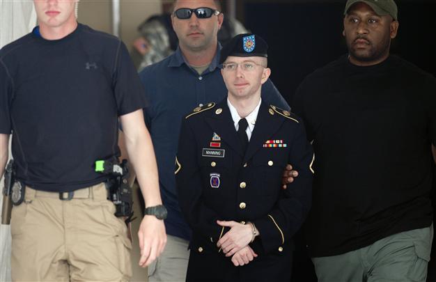 Private Manning convicted of espionage, but not of aiding enemy