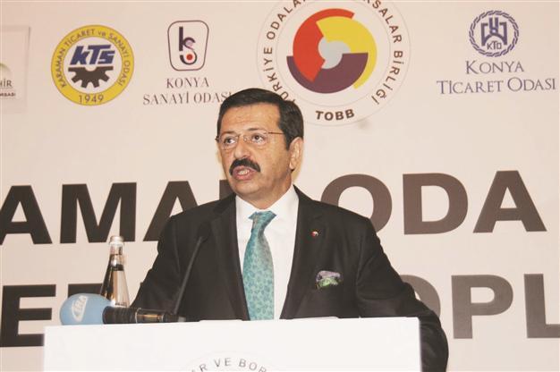 Turkeys Chambers and Bourses Chairman Hisarcıklıoğlu re-elected