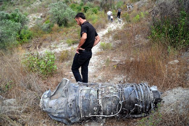 Remains of Syrian helicopter shot down by Turkey found