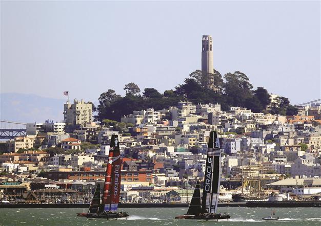 Wind pauses US Cup showdown