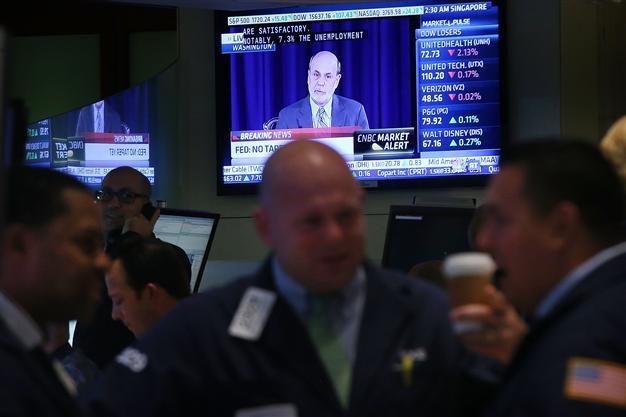 Dow Jones, S&P 500 close at all-time highs on Fed news