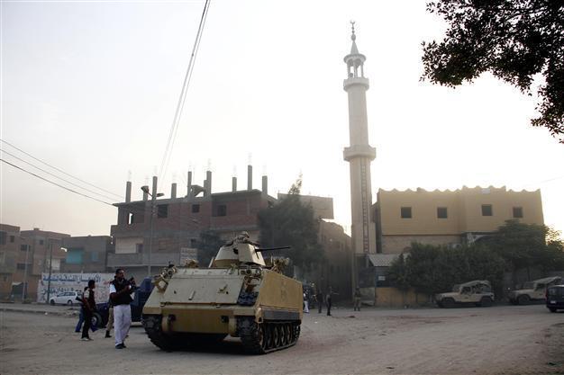 Egypt forces storm Islamist bastion, policeman killed
