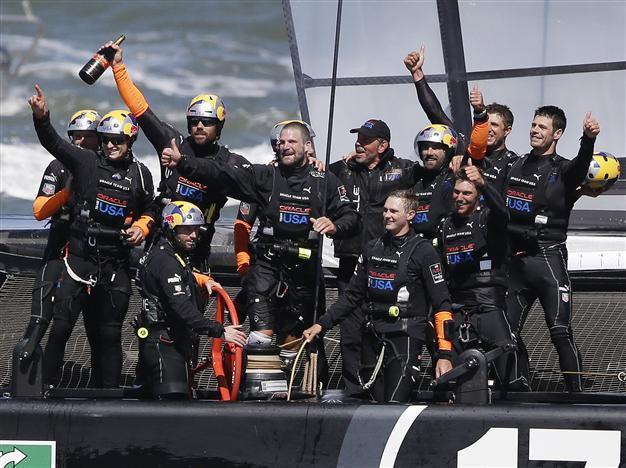 Oracle Team USA claims Americas Cup in historic comeback