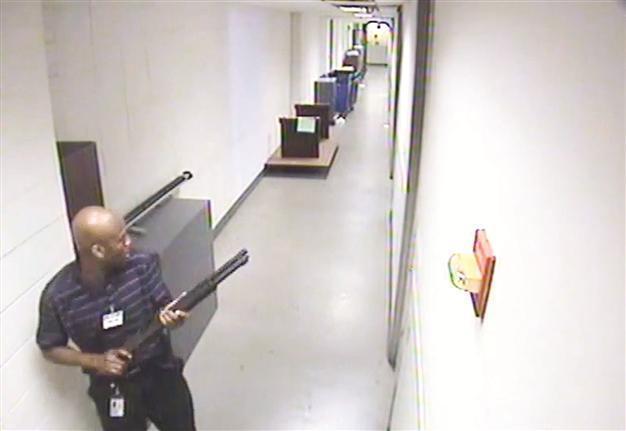 FBI releases surveillance video of Navy Yard shooter