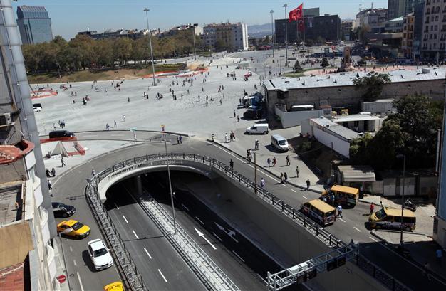 Underground tunnel in Istanbul’s Taksim Square opened to traffic