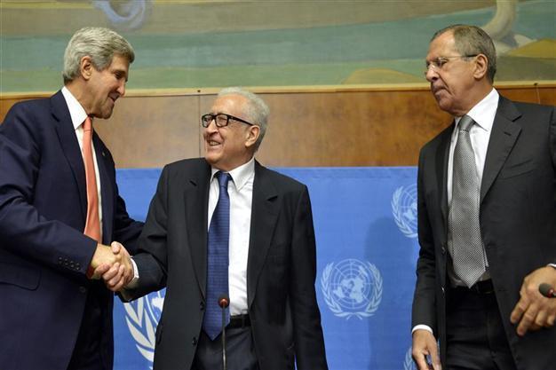 Kerry, Lavrov hope Syria chemical talks will revive peace conference