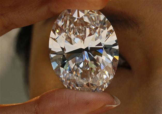Magnificent white diamond unveiled