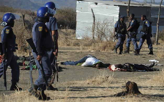 Marikana probe says South African police lied about shootings
