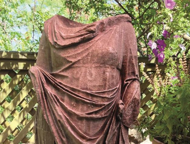 Sculpture of a woman discovered in Kaunos