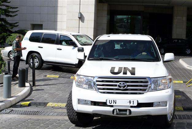 UN chemical experts leave Damascus at end of mission