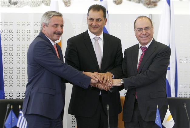 Greek Cyprus, Greece and Israel sign energy accord