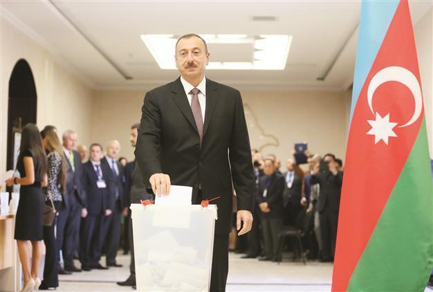 Aliyev seals another term, exit polls show